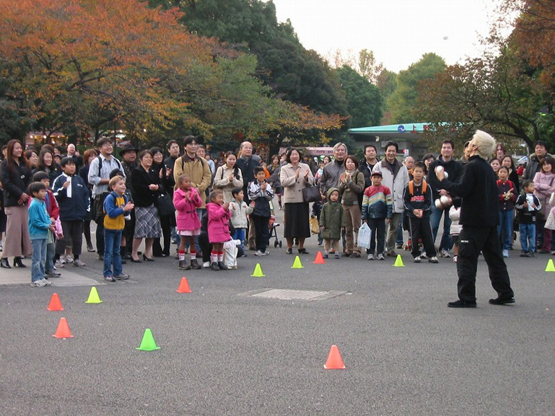 大道芸／上野公園