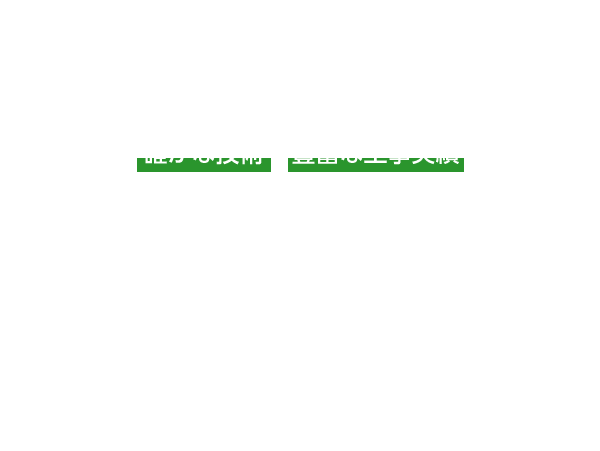 確かな技術 豊富な工事実績